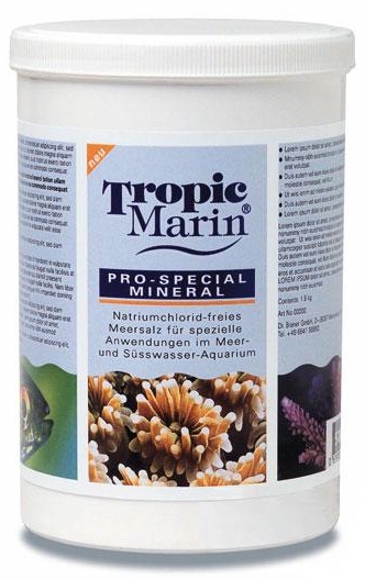 TROPIC MARIN PRO-SPECIAL MINERAL морская соль, не содержащая хлорид натрия, пласт. ведро 5кг - Кликните на картинке чтобы закрыть